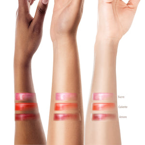 LipMask Shades Sucre, Caliente, Amore