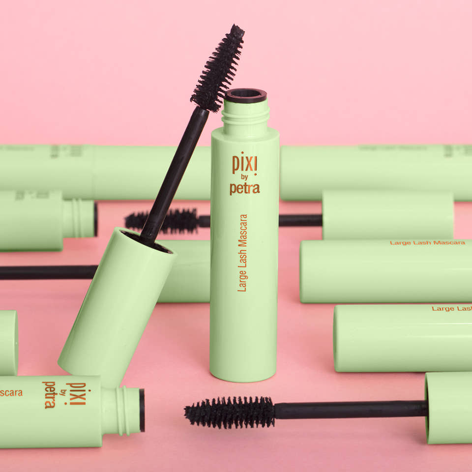 Pixi Large Lash Mascara volumizing mascara for fuller thicker-looking lashes view 1